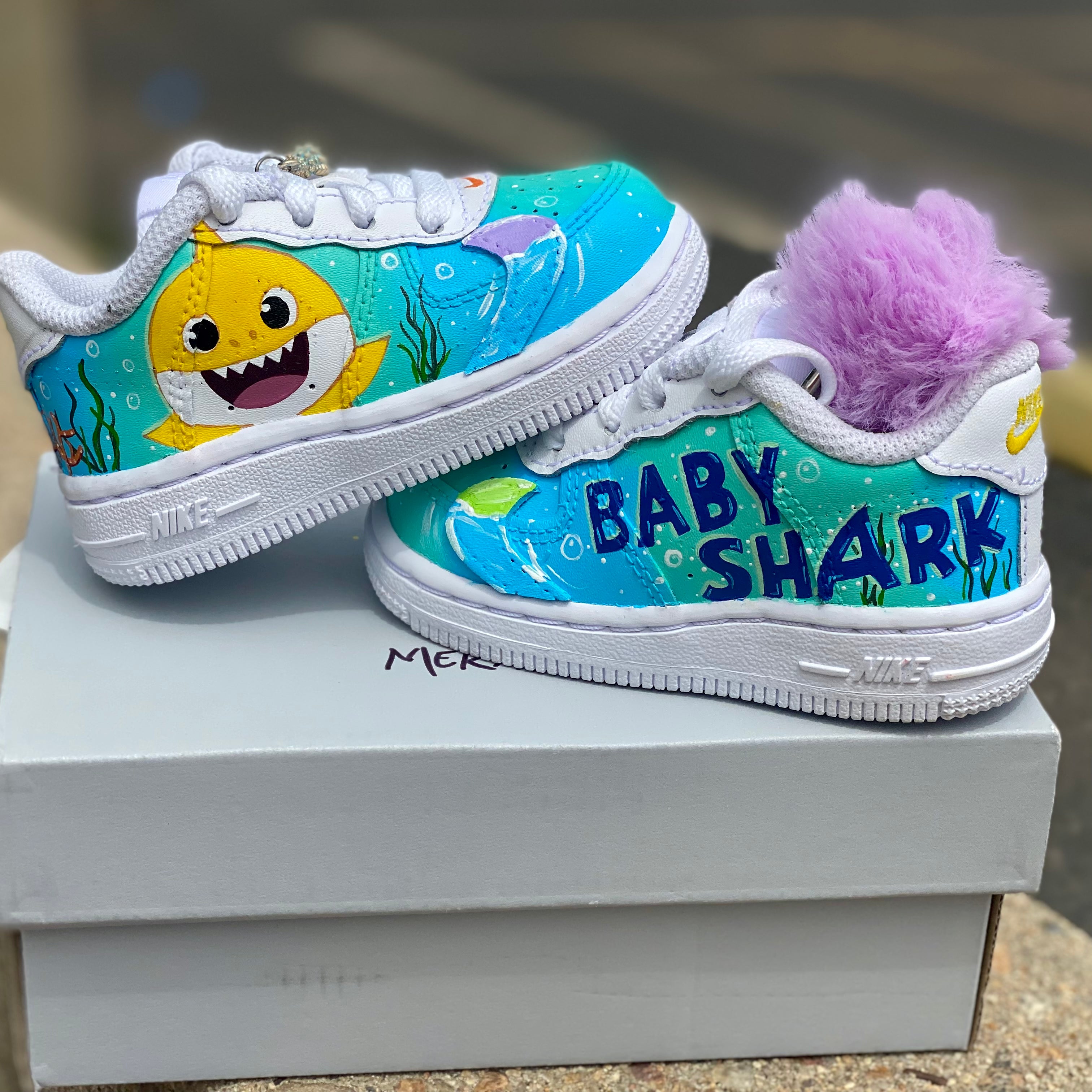 Baby shark nike shoes Clearance