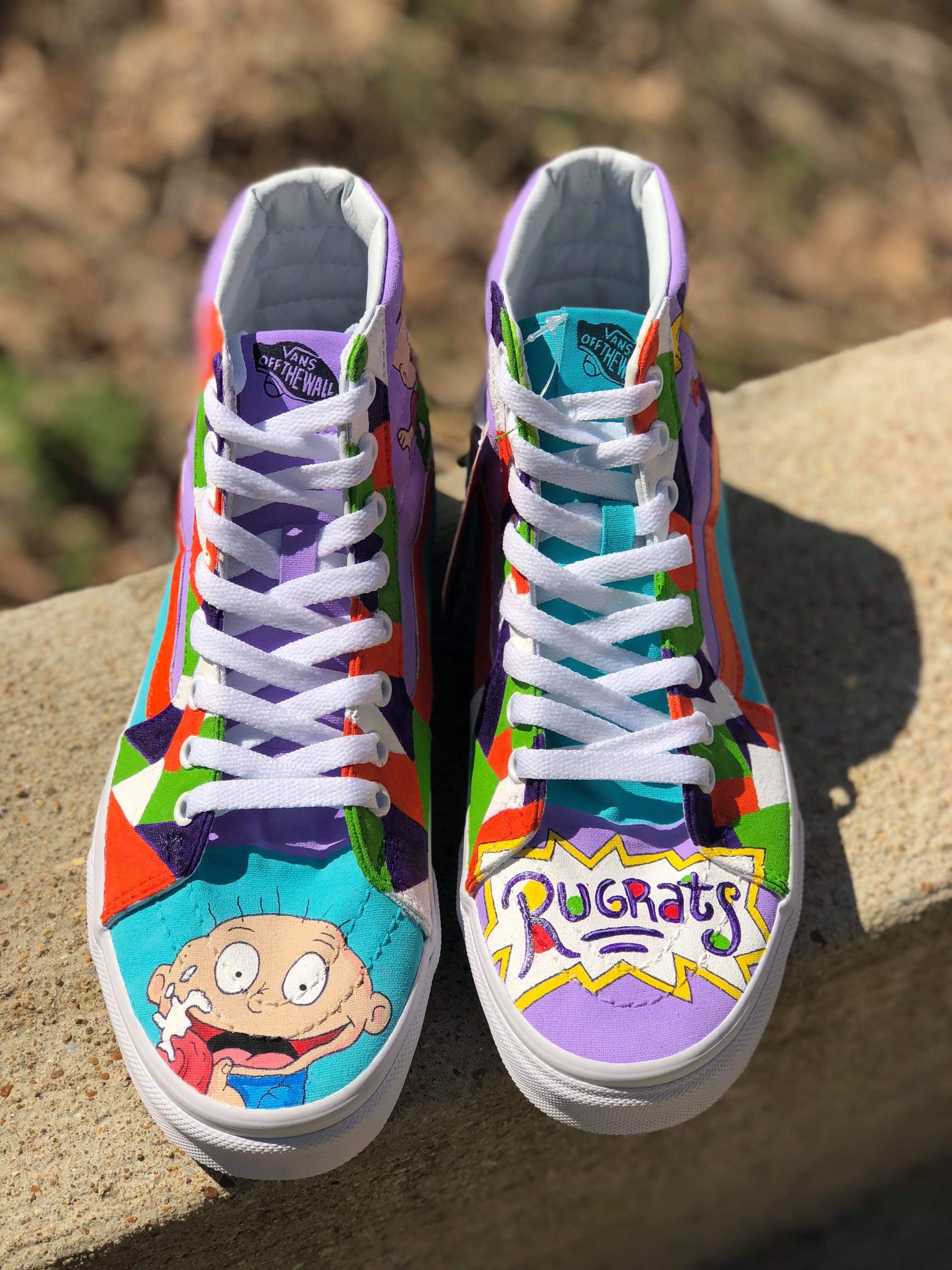Rugrats - Custom Converse - Hand Painted Converse – Merakicks