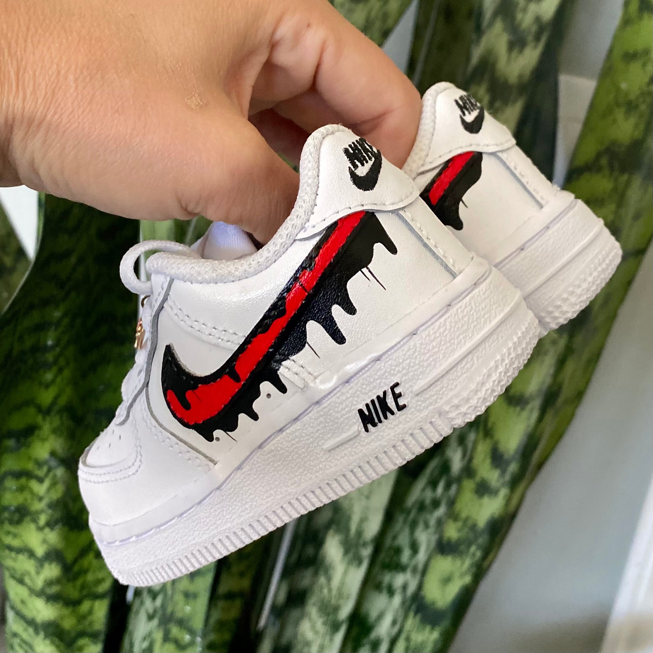 Nike Air Force 1 Custom Painted Sneakers