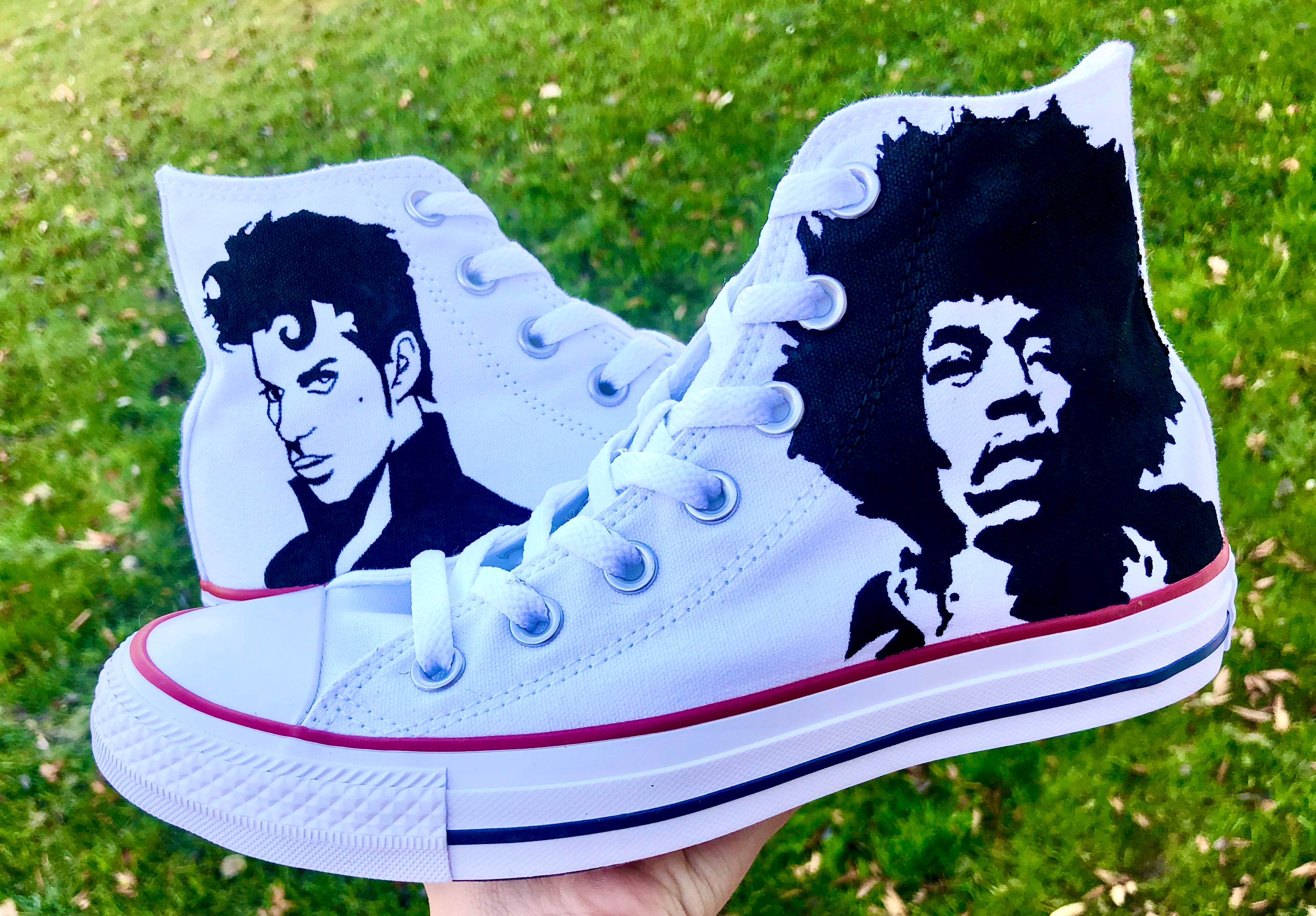 Jimi hendrix converse shoes Clearance