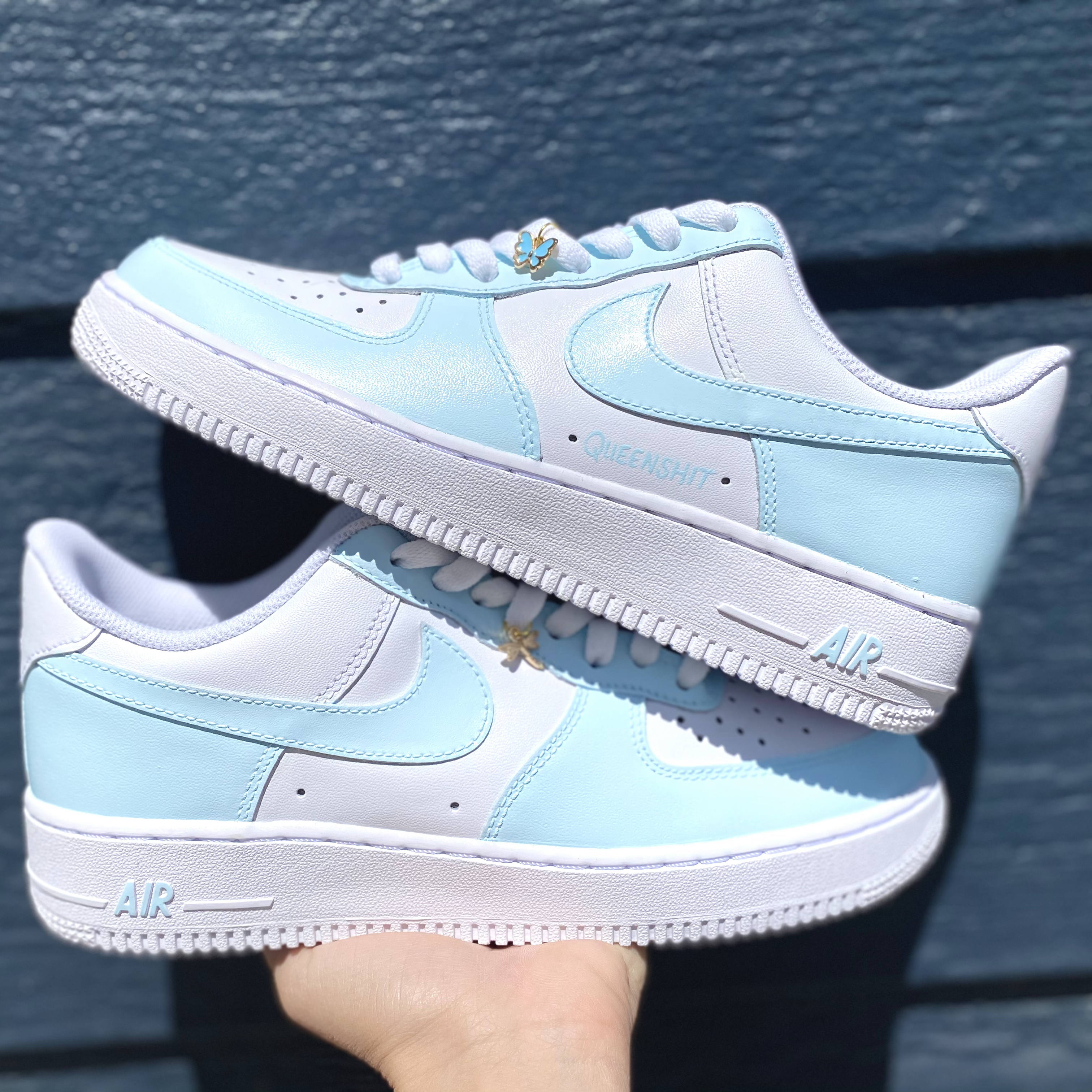 Baby Blue Nike Air Force 1 Low 