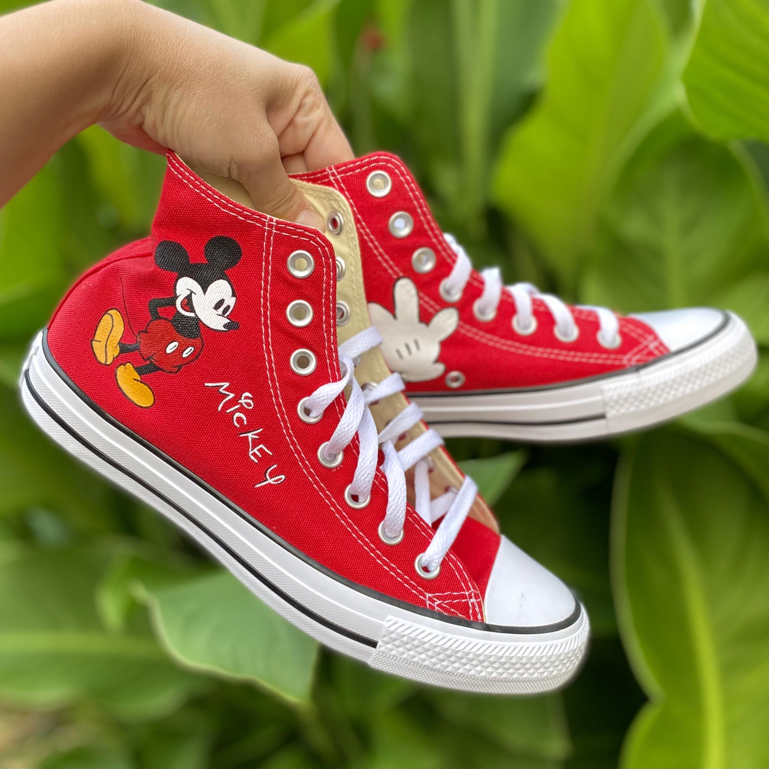 Disney Characters - Custom Converse - Hand Painted Converse