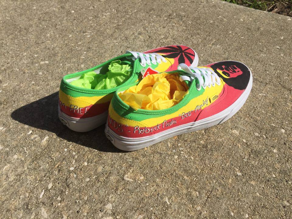 Vans Wave Rasta Vans Rasta Slip On