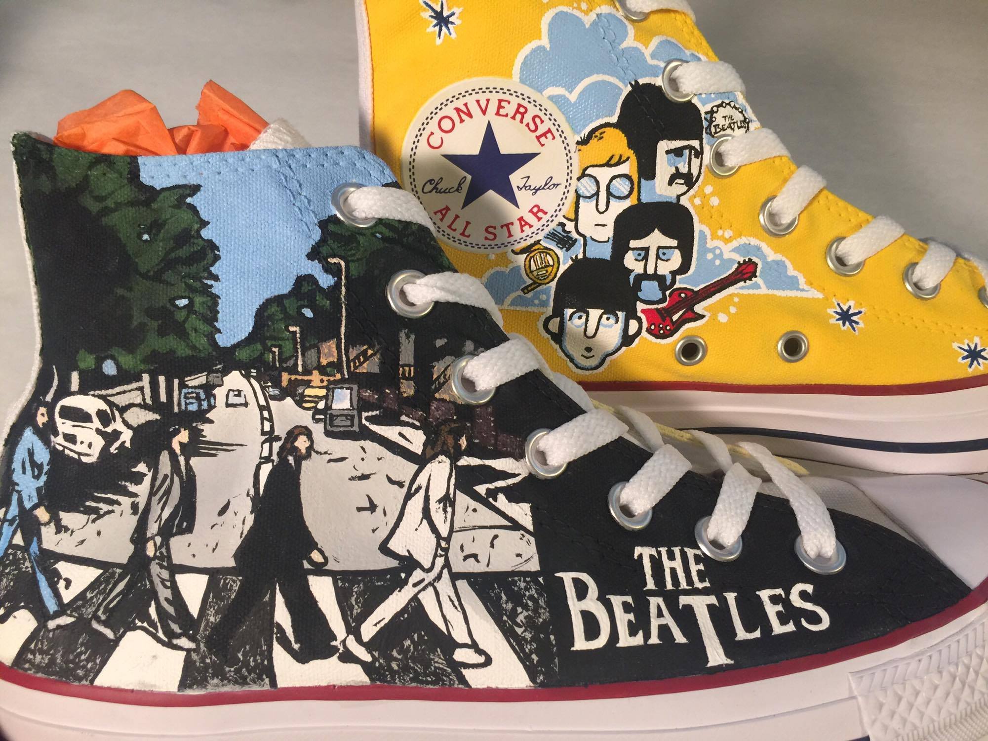 The beatles converse shoes Clearance