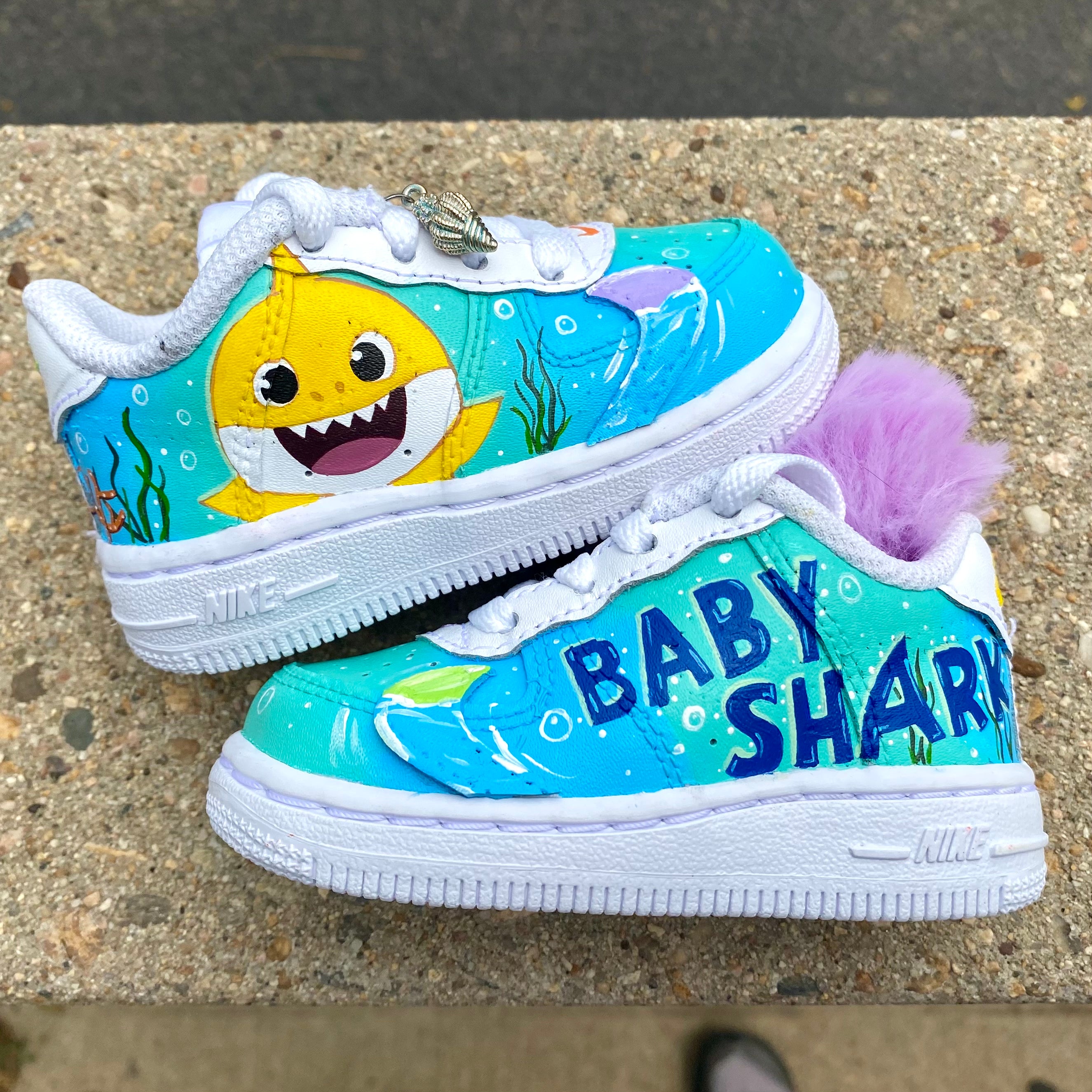 Baby shark nike shoes Clearance