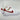 Red Tongue Tab Swoosh Check Custom Air Force 1 - Hand Painted AF1 - Custom Forces