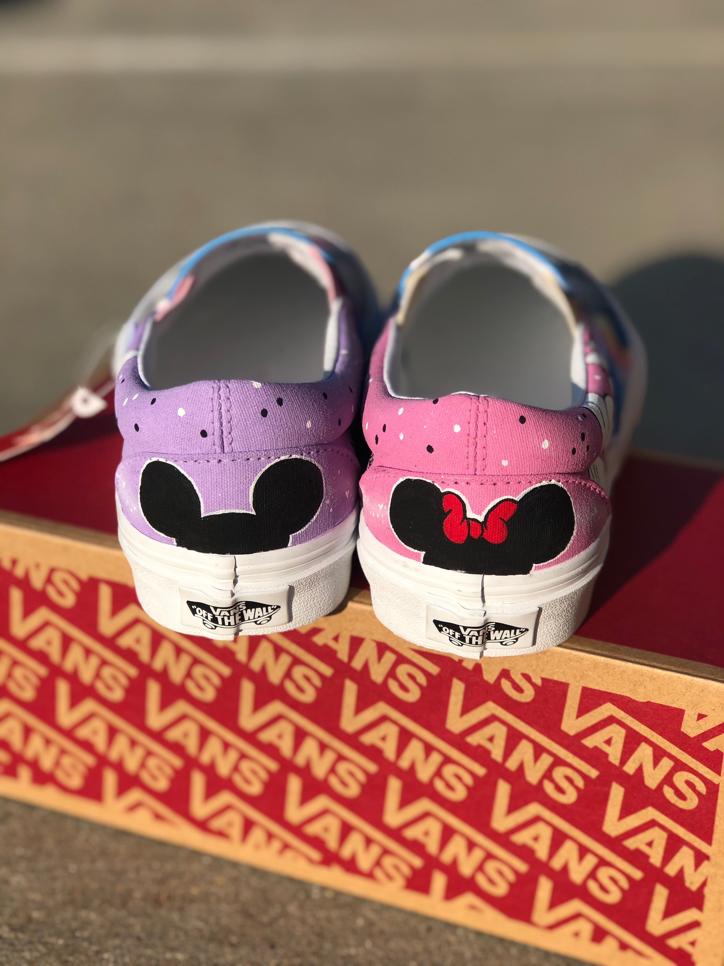 Minnie mouse toddler shoes vans Clearance