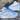 Baby Blue Check dhe Vamp Custom Air Force 1 - Hand Painted AF1 - Custom Forces