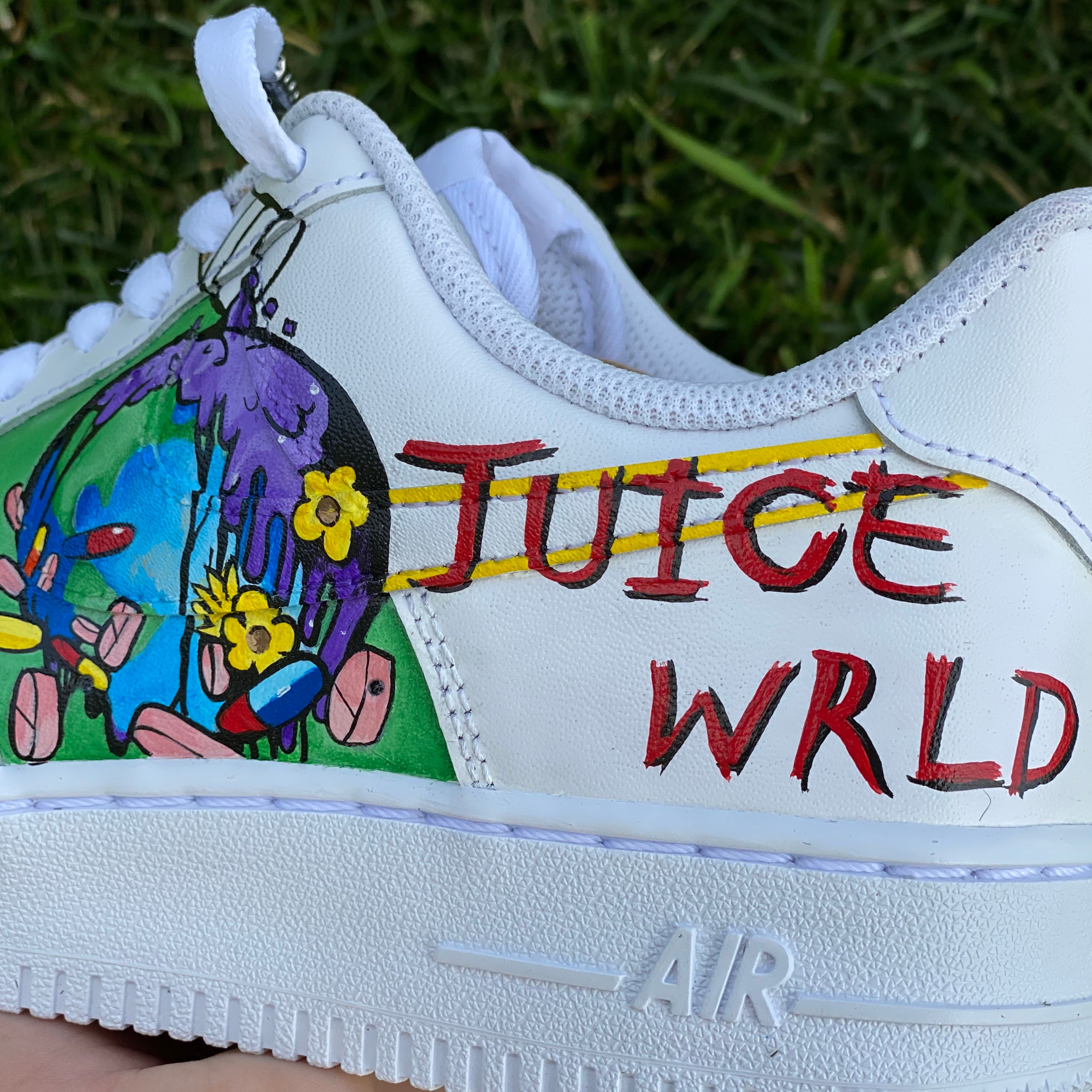 Juice wrld shoes air force 1 Clearance