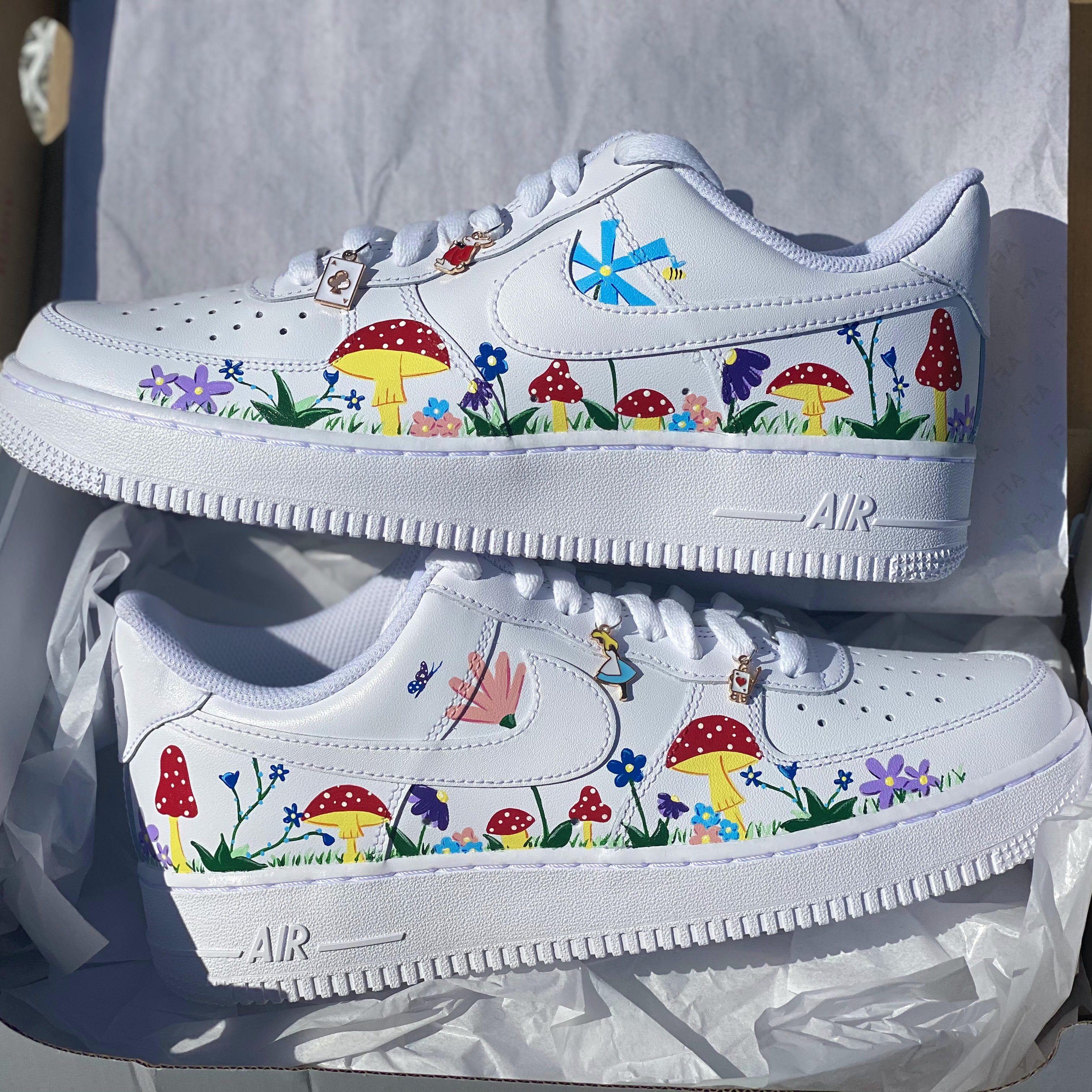 Air Force 1 Low Custom Painted Shoes