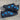 Baza e zezë me spërkatje blu me shumë flutura të personalizuara Air Force 1 - AF1 e pikturuar me dorë - Forcat e personalizuara